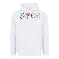 White stem science Heavyweight Hoodie - linhVisuals