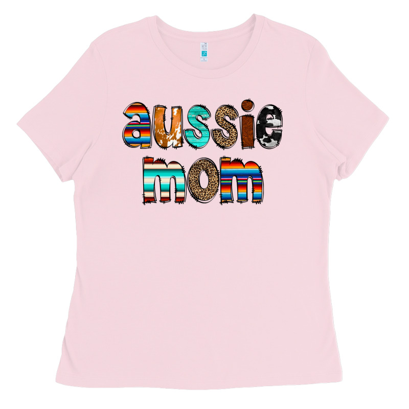 Aussie Mom Ladies Tee by CowCowDesign | Teevron