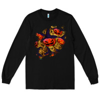 Black halloween pumpkin patch  2 Long Sleeve Tee - BundleAndBundleShop