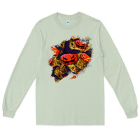 Matcha halloween pumpkin patch  2 Long Sleeve Tee - BundleAndBundleShop