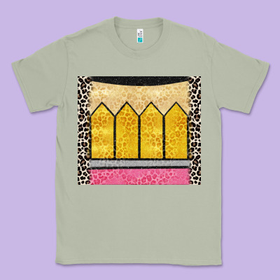 Glitter Pencil Classic Tee Designed By Cowgirlartshop