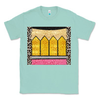 Seafoam glitter pencil Classic Tee - CowGirlArtShop