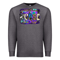 Charcoal Heather nurse halloween Premium Sweatshirt - JahusDesignShop
