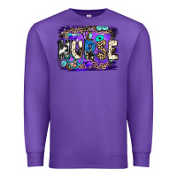 Purple nurse halloween Premium Sweatshirt - JahusDesignShop