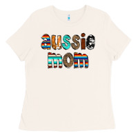 Bone Aussie mom Ladies Tee - CowCowDesign