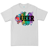 Dove Grey Queer Premium Tee - CowGirlArtShop