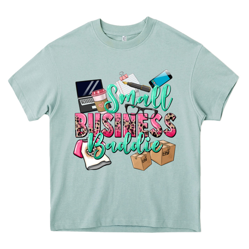 Small Business Baddie Heavy Core Tee by CowGirlArtShop | Teevron