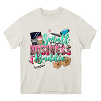 Cream small business baddie Heavy Core Tee - CowGirlArtShop