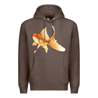 Coffee Goldfish Premium Hoodie - LillyAllenDesigns