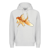 Dove Grey Goldfish Premium Hoodie - LillyAllenDesigns