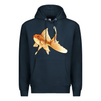 Navy Goldfish Premium Hoodie - LillyAllenDesigns