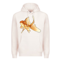 Pale Pink Goldfish Premium Hoodie - LillyAllenDesigns