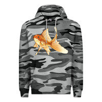 Slate Camo Goldfish Premium Hoodie - LillyAllenDesigns