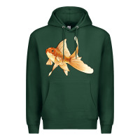 Sports Green Goldfish Premium Hoodie - LillyAllenDesigns