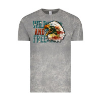 Cloud Rock Wild and free Vintage Tee - FaDigitalArtStudio