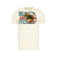 Vintage Arctic Wild and free Vintage Tee - FaDigitalArtStudio
