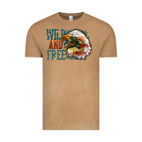 Vintage Camel Wild and free Vintage Tee - FaDigitalArtStudio
