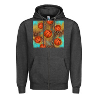 Charcoal Heather western basketball Zipper Hoodie - AdoDesignShop