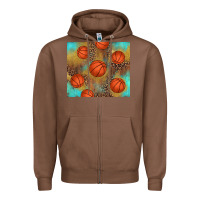 Chestnut western basketball Zipper Hoodie - AdoDesignShop