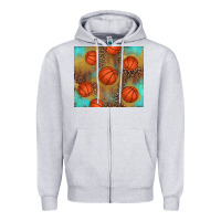 Heather Grey western basketball Zipper Hoodie - AdoDesignShop