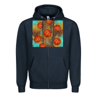 Navy western basketball Zipper Hoodie - AdoDesignShop