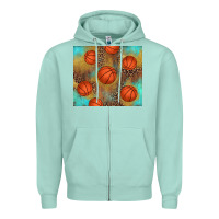 Western Basketball Zipper Hoodie | Teevron