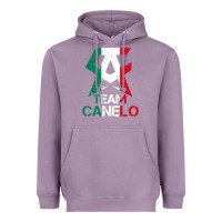 Lavender team canelo Heavyweight Hoodie - linhVisuals