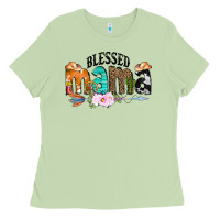Matcha Blessed Mama Ladies Tee - CowCowDesign