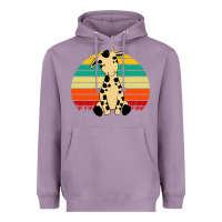 Lavender africa animals african safari retro Heavyweight Hoodie - linhVisuals