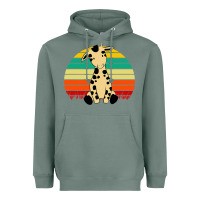 Sage africa animals african safari retro Heavyweight Hoodie - linhVisuals