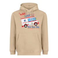 Mushroom emt paramedic wee woo ambulance boo Heavyweight Hoodie - linhVisuals