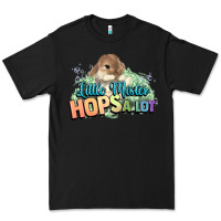 Black Little mister hops a lot Easter day Premium Tee - HowdyJamesFarm