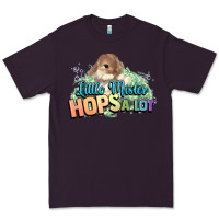 Plum Little mister hops a lot Easter day Premium Tee - HowdyJamesFarm