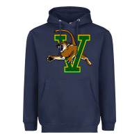 Navy vermont catamounts Heavyweight Hoodie - linhVisuals