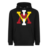 Black vmi keydets Heavyweight Hoodie - linhVisuals
