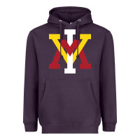 Plum vmi keydets Heavyweight Hoodie - linhVisuals