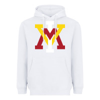 White vmi keydets Heavyweight Hoodie - linhVisuals