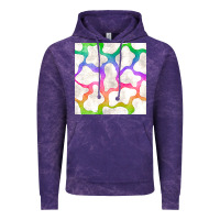 Cloud Purple watercolor rainbow cow seamless pattern Vintage Hoodie - BundleAndBundleShop