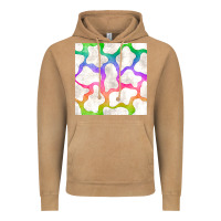 Vintage Camel watercolor rainbow cow seamless pattern Vintage Hoodie - BundleAndBundleShop