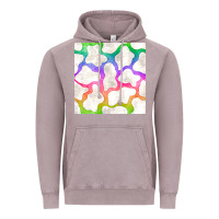 Vintage Zinc watercolor rainbow cow seamless pattern Vintage Hoodie - BundleAndBundleShop
