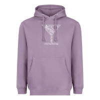 Lavender martini time word cloud happy hour drink Heavyweight Hoodie - linhVisuals