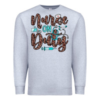 Heather Grey nurse on duty Premium Sweatshirt - JahusDesignShop