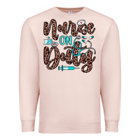 Pale Pink nurse on duty Premium Sweatshirt - JahusDesignShop