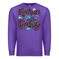 Purple nurse on duty Premium Sweatshirt - JahusDesignShop