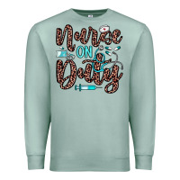 Seafoam nurse on duty Premium Sweatshirt - JahusDesignShop