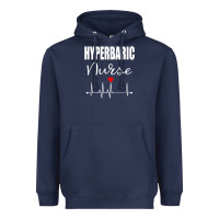 Navy hyperbaric nurse rn gift Heavyweight Hoodie - linhVisuals