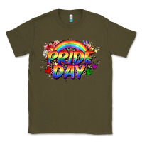 Army Green Pride day Classic Tee - CowGirlArtShop