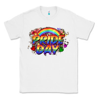 White Pride day Classic Tee - CowGirlArtShop