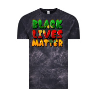 Cloud Black black lives matter Vintage Tee - FaDigitalArtStudio