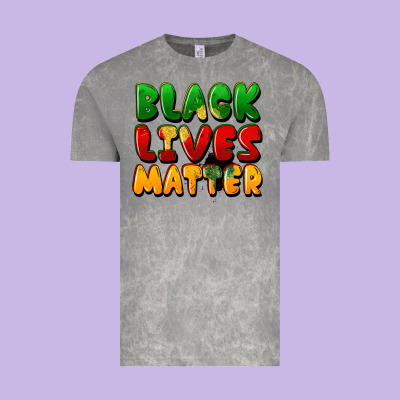 Black Lives Matter Vintage Tee Designed By Fadigitalartstudio